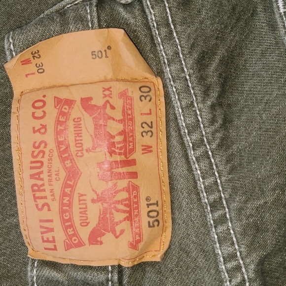 Levis 501 Buttonfly mens jeans - Picture 8 of 12